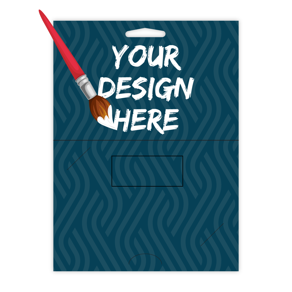 Custom Paper Gift Card Holder with Window