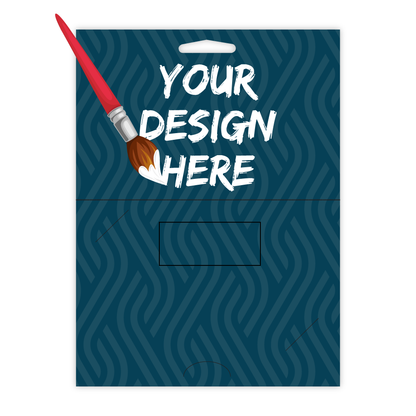Custom Paper Gift Card Holder with Window