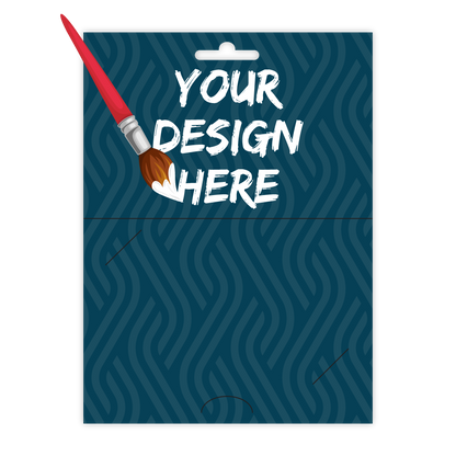 Custom Hanging Gift Card Backers