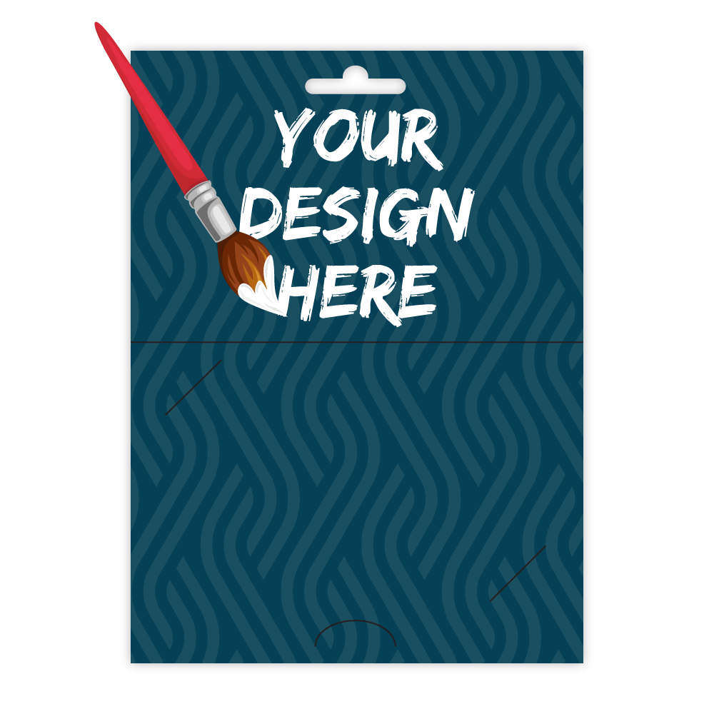 Custom Hanging Gift Card Backers