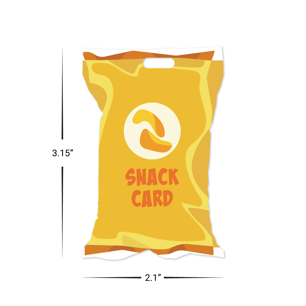 Custom Plastic 3.15" x 2.1" Bag Shape Badge