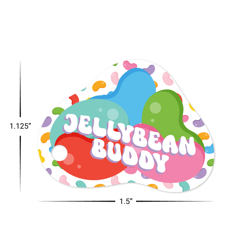 Custom Plastic 1.5" x 1.125" Unique Shape Key Tags