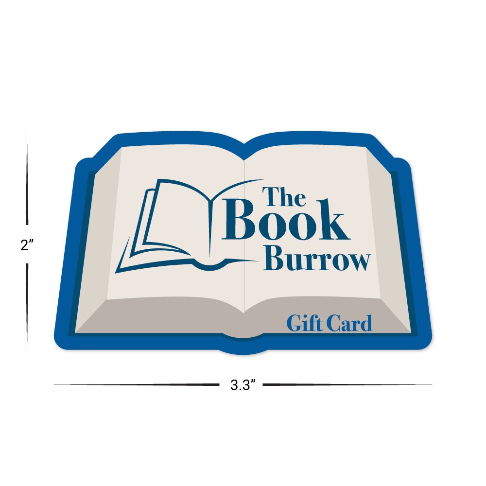 Custom Plastic 3.375" x 2" Open Book Cards