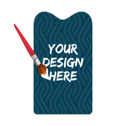 Custom Plastic 3.5" x 2" Bumped Cards
