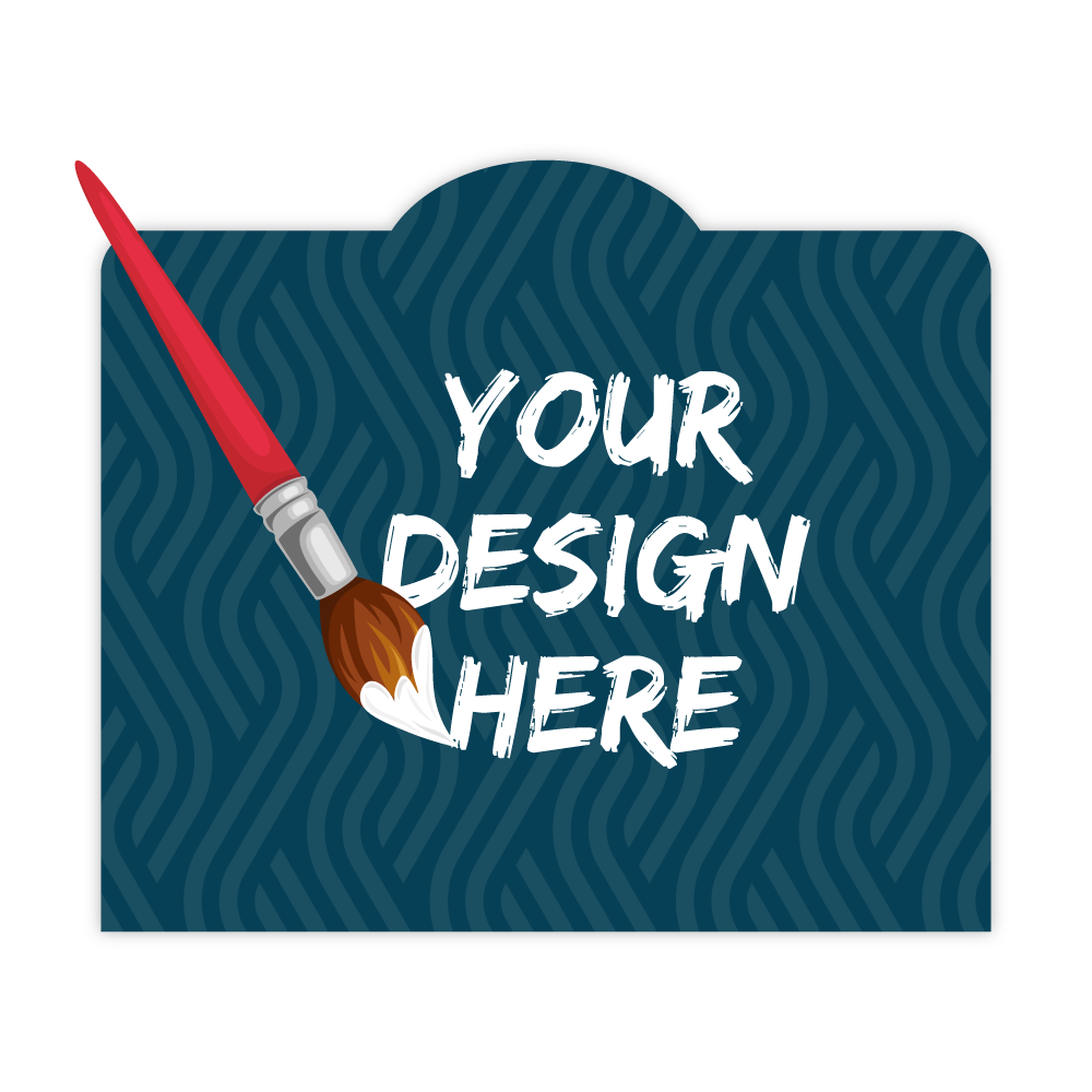 Custom Plastic 3.75" x 3.25" Bump Cards
