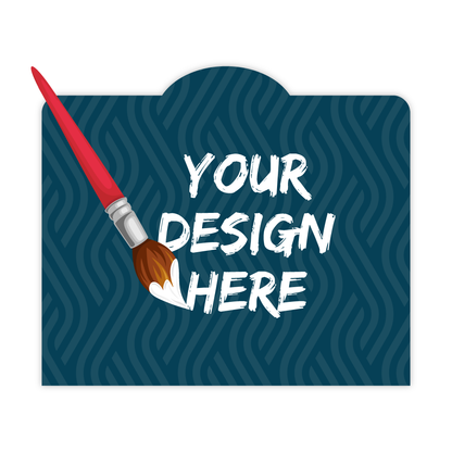 Custom Plastic 3.75" x 3.25" Bump Cards