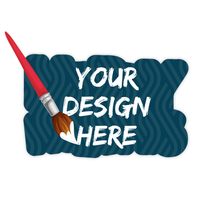 Custom Plastic 3.375" x 2.125" Happy Holidays Shape Cards