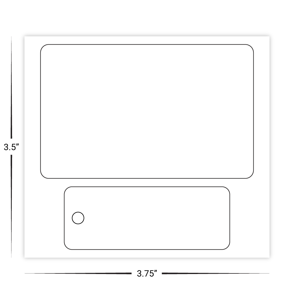 Custom Plastic Card and Key Tag Combo