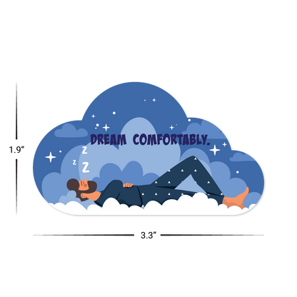 Custom Plastic 3.375" x 2.125" Cloud Cards