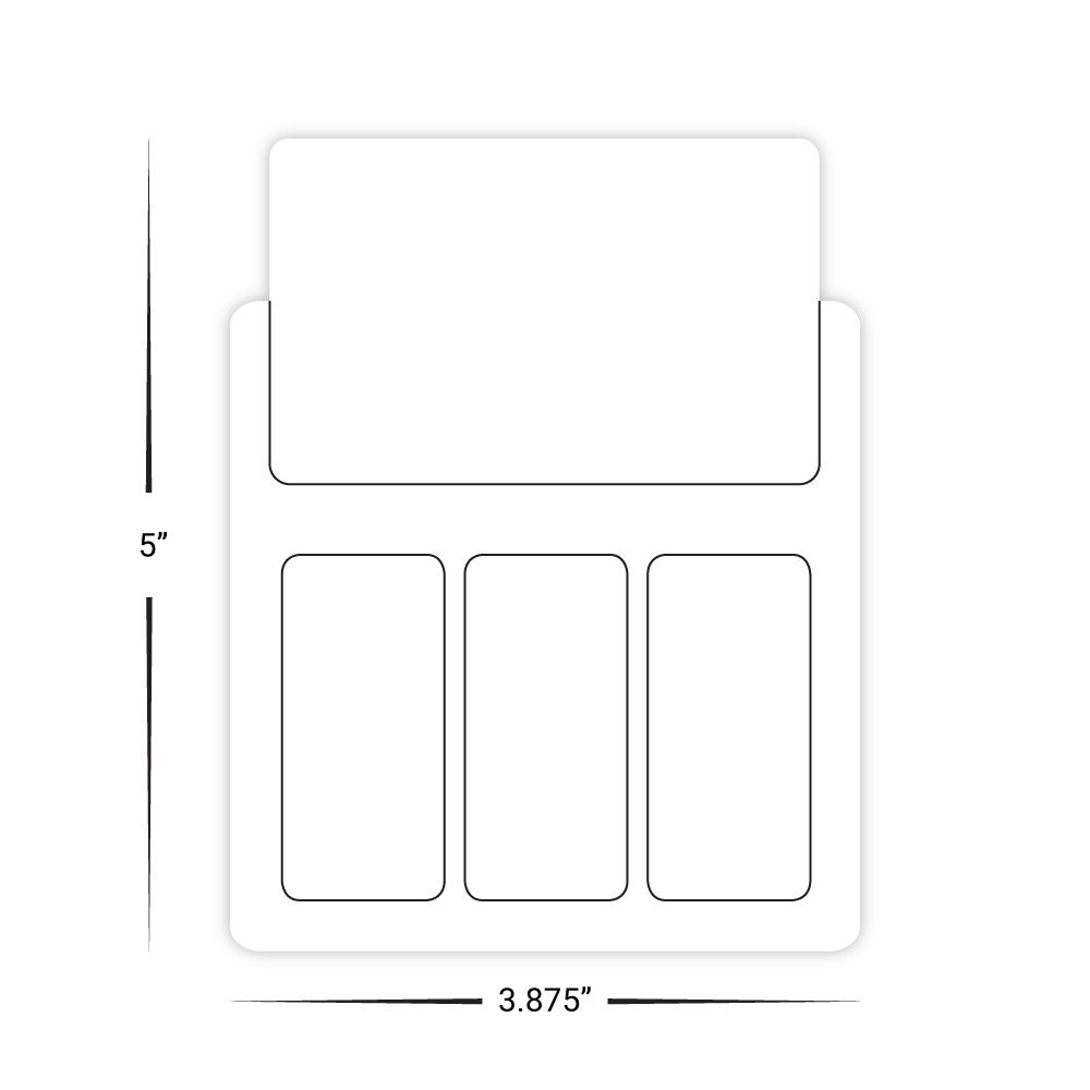 Custom Plastic Card and 3 Key Tag Combo