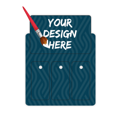 Custom Plastic Card and 3 Key Tag Combo
