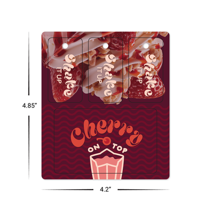 Custom Plastic Card and 3 Key Tag Combo