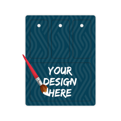 Custom Plastic Card and 3 Key Tag Combo