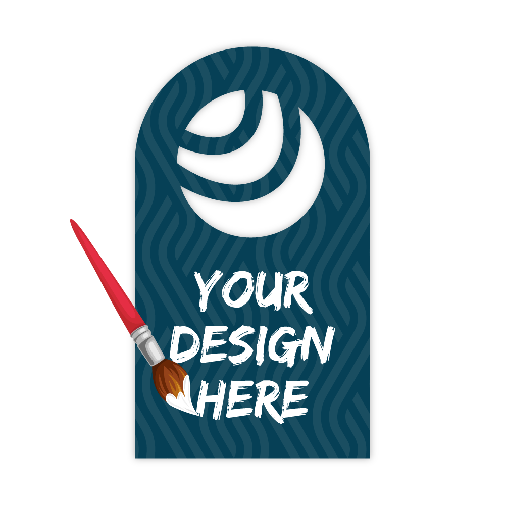 Custom Plastic 3.5" x 2" Rounded Logo Cards