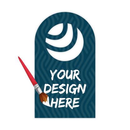 Custom Plastic 3.5" x 2" Rounded Logo Cards