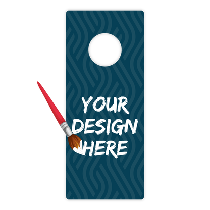 Custom Plastic Hangers - 3.5" x 8.5"