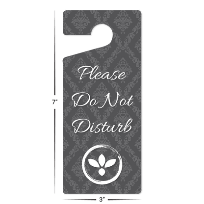 Custom Plastic Hangers - 3" x 7"