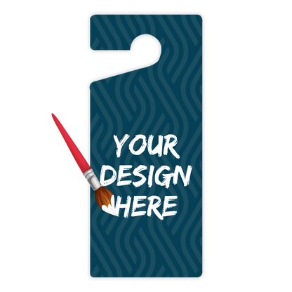 Custom Plastic Hangers - 3" x 7"