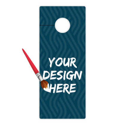 Custom Plastic Hangers - 4.5" x 11"
