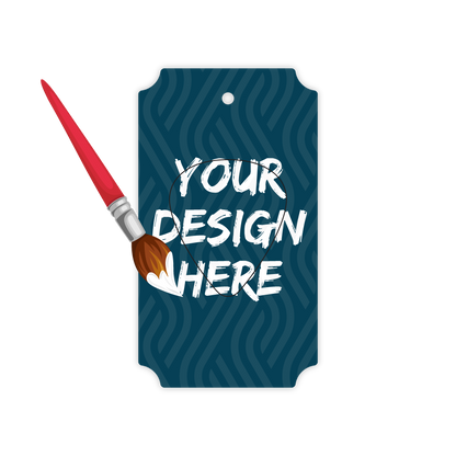 Custom Plastic 2.8" x 1.6" Punch-Out Guitar Pick Combo Cards