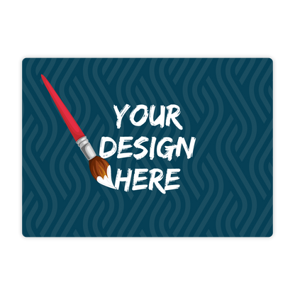 Custom Plastic 5" x 7" Rectangle Signage