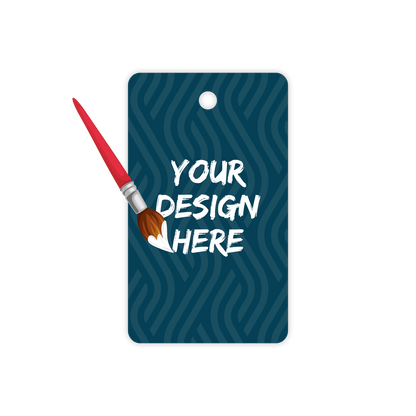 Custom Plastic 2.75" x 1.625" Key Tags