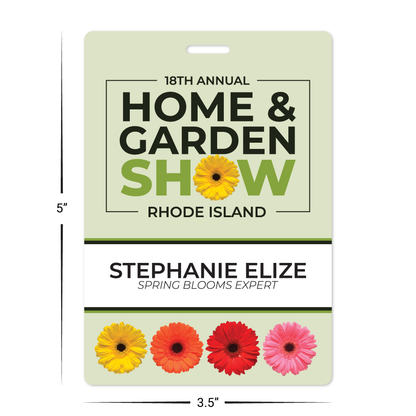 Custom Plastic 3.5" x 5" Large Cards