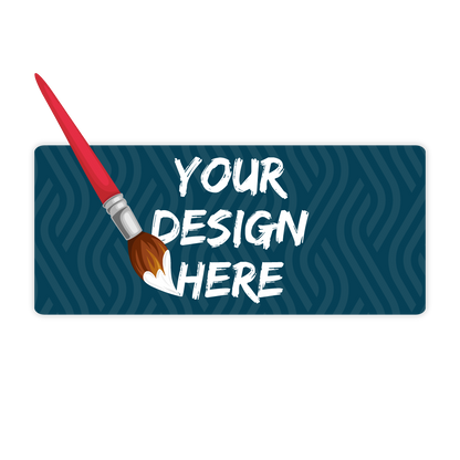 Custom Long Card - 4" x 9.25" Shape
