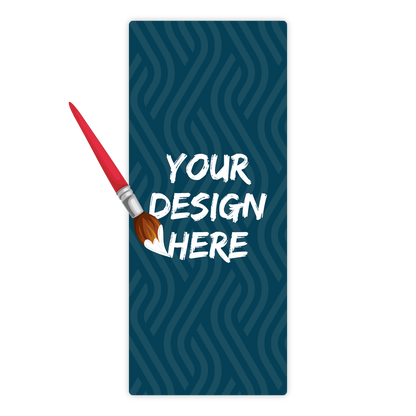 Custom Plastic 4.75" x 11.25" Long Signage