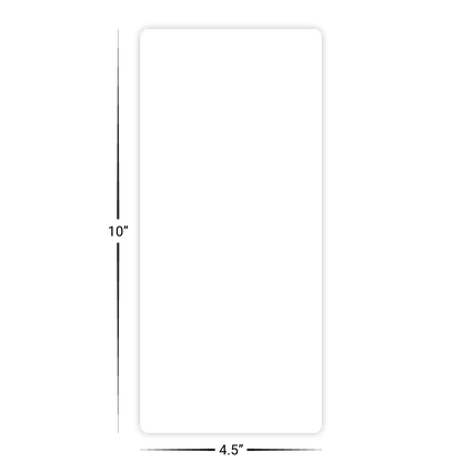 Custom Long Card - 4.5" x 10" Shape
