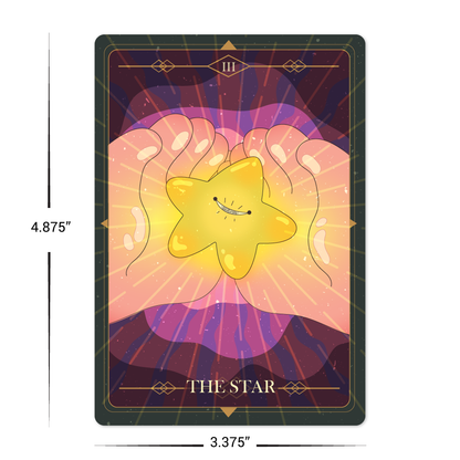 Custom Plastic 3.375" x 4.875" Large Rectangle Cards