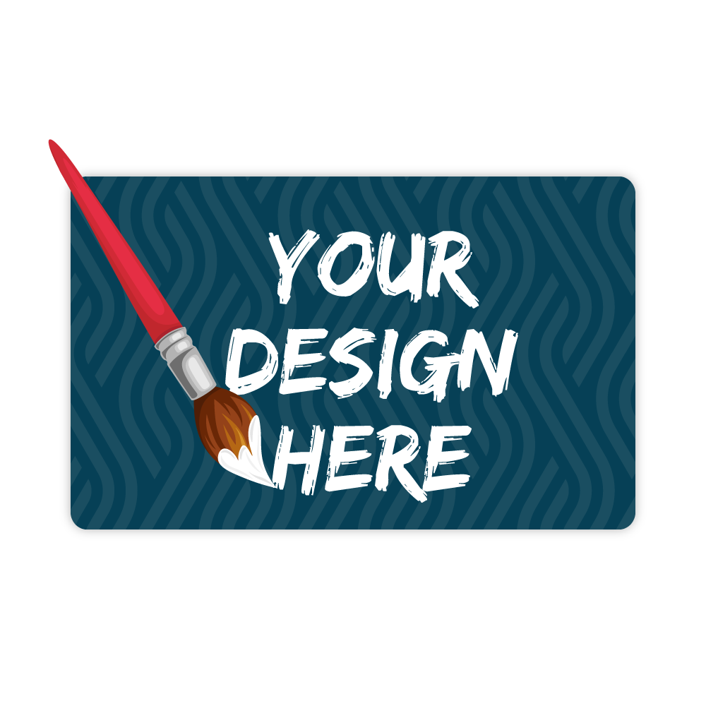 Custom Plastic 4" x 2.5" Cards