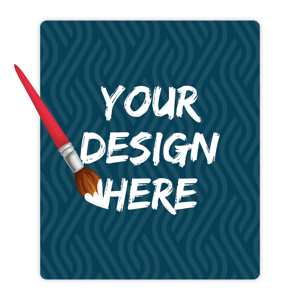 Custom Plastic 5.5118" x 6.4961" Large Rectangle Cards