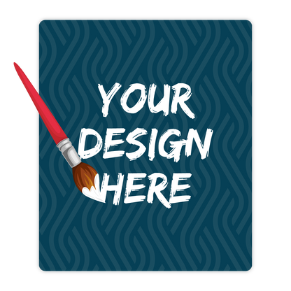 Custom Plastic 5.5118" x 6.4961" Large Rectangle Cards