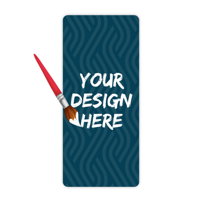 Custom Plastic 4" x 9" Long Menus