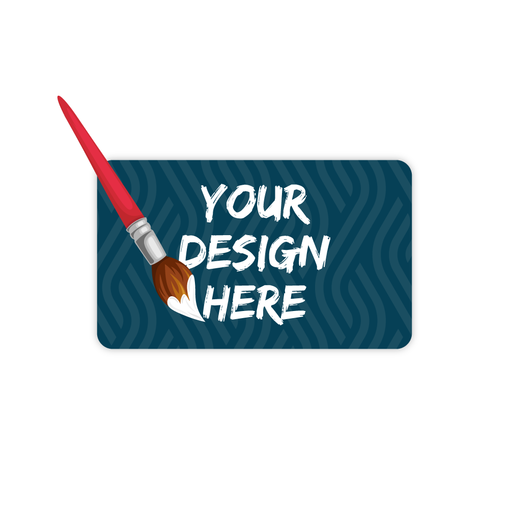 Custom Plastic 2.5" x 1.5" Mini Business Cards