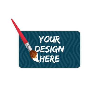 Custom Plastic 2.5" x 1.5" Mini Business Cards