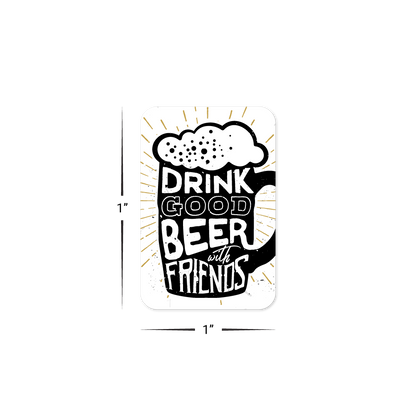 Custom Plastic 1.5" x 1" Mini Business Cards