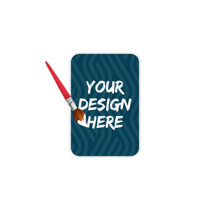 Custom Plastic 1.5" x 1" Mini Business Cards
