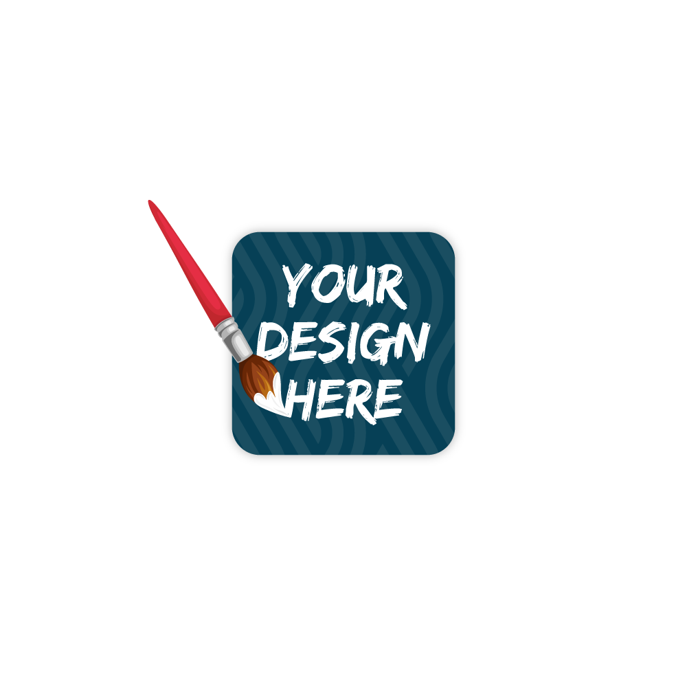 Custom Plastic 1" x 1" Mini Cards