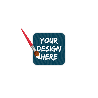 Custom Plastic 1" x 1" Mini Cards
