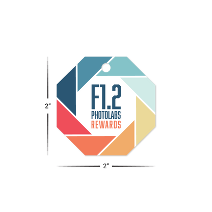 Custom Plastic 2" Octagon Shape Key Tags