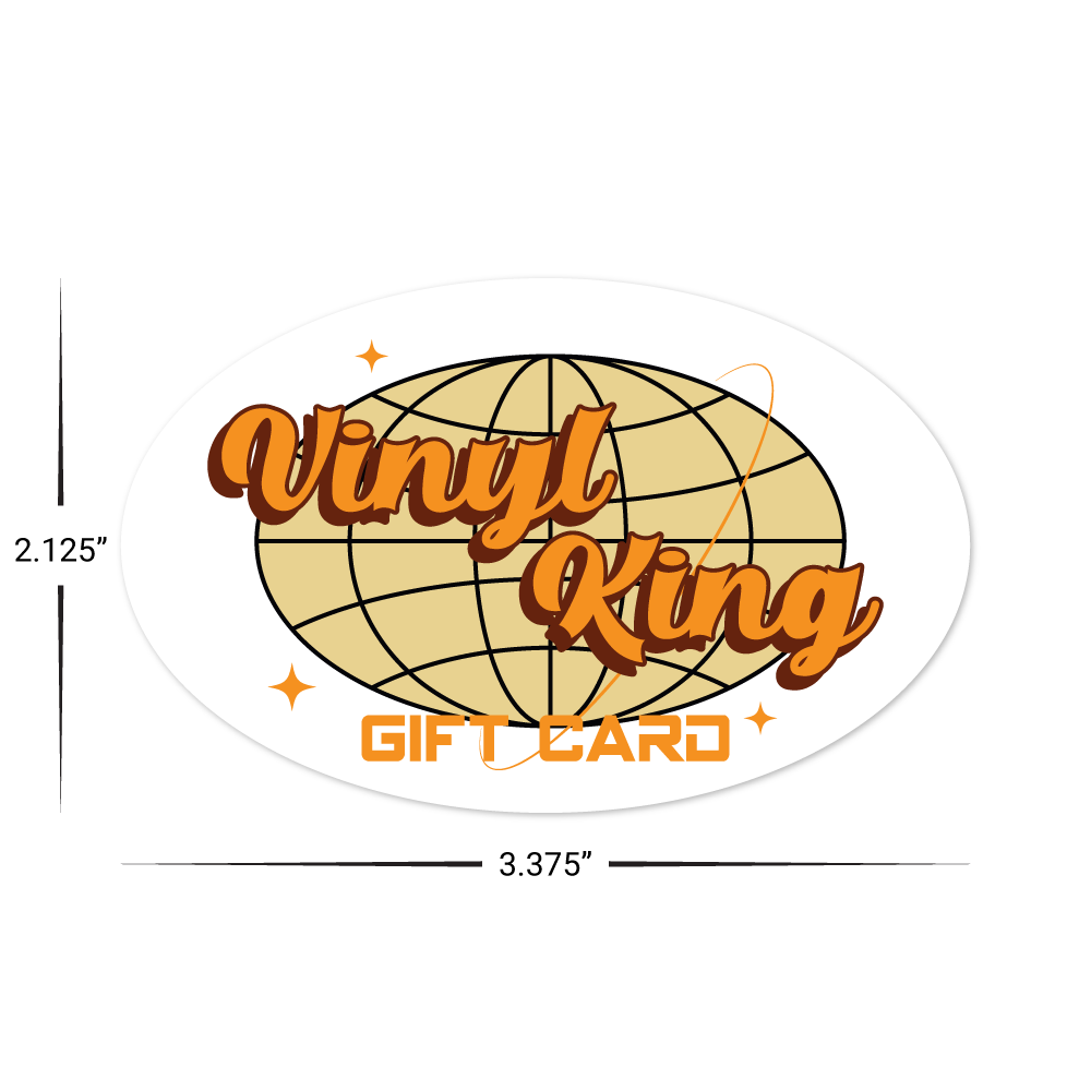 Custom Plastic 3.375" x 2.125" Oval Cards