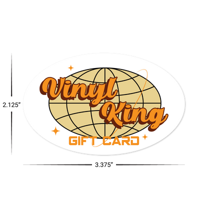 Custom Plastic 3.375" x 2.125" Oval Cards