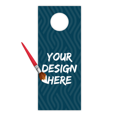 Custom Paper 3.5" x 8.5" Door Hangers