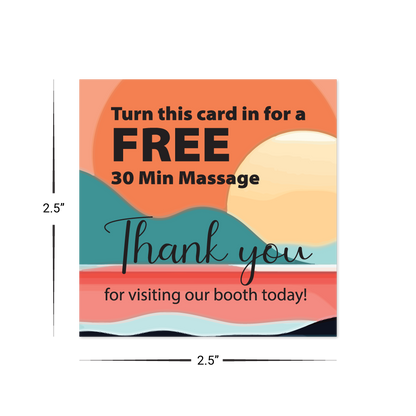 Custom Paper Business Cards - Square
