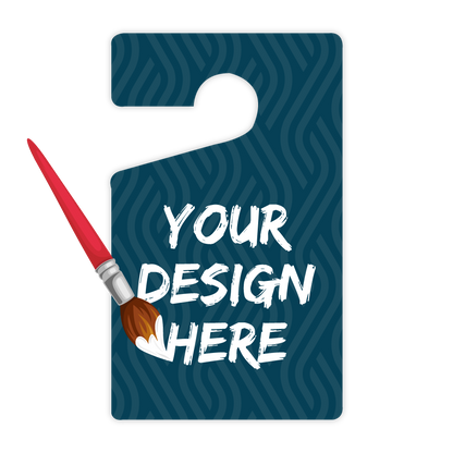 Custom Plastic Hangers - 3.5" x 5"