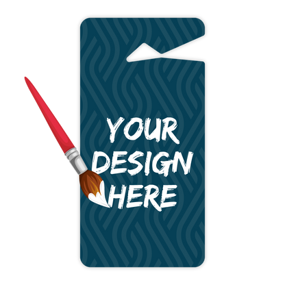 Custom Plastic Hangers - 8" x 4"