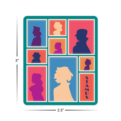 Custom Plastic 2.5" x 3" Cards