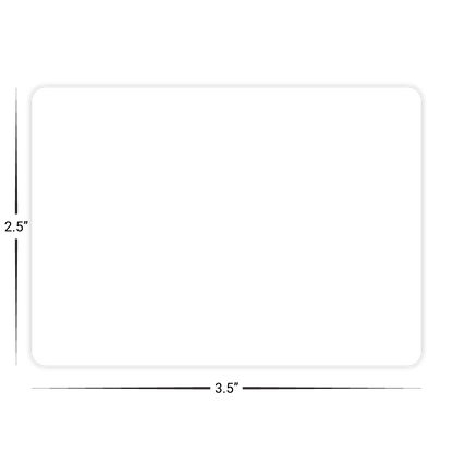 Custom Plastic 3.5" x 2.5" Cards
